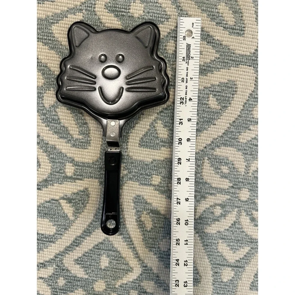 Cat Face Mini Pancake Frying Pan Non-Stick‎ Skillet Cartoon Breakfast Cookware